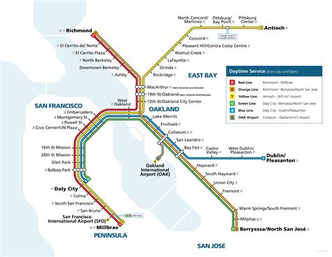 Bay Area Bus Schedules .